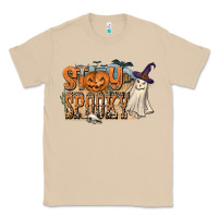 Mushroom Stay Spooky Classic Tee - CowhideDigitalArt
