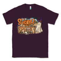 Plum Stay Spooky Classic Tee - CowhideDigitalArt