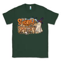 Sports Green Stay Spooky Classic Tee - CowhideDigitalArt