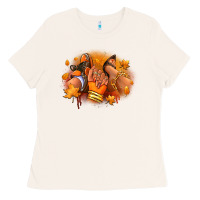 Bone Fall sneaker and heel afro woman Ladies Tee - RanaPortraitStore