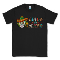 Black cinco de mayo skull Classic Tee - BarkalooDesign