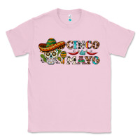 Bubblegum Pink cinco de mayo skull Classic Tee - BarkalooDesign