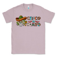 Lilac cinco de mayo skull Classic Tee - BarkalooDesign