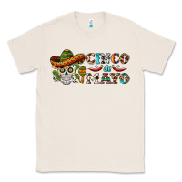 Natural cinco de mayo skull Classic Tee - BarkalooDesign