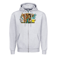 Heather Grey pt physical therapist western Zipper Hoodie - NancyCooperArtShop