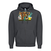 Smoke pt physical therapist western Zipper Hoodie - NancyCooperArtShop