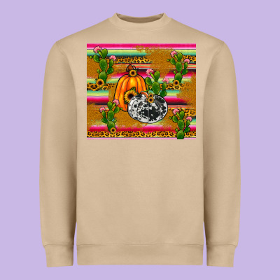 Pumpkin Heavyweight Sweatshirt Designed By Jahusdesignshop