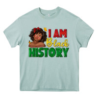 Arona i am black history with afro black girl Heavy Core Tee - texasbilliewilder