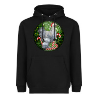 Black brahma chicken christmas Heavyweight Hoodie - LillyAllenDesigns