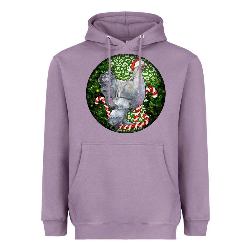 Brahma Chicken Christmas Heavyweight Hoodie by LillyAllenDesigns | Teevron