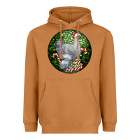 Meerkat brahma chicken christmas Heavyweight Hoodie - LillyAllenDesigns