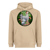 Mushroom brahma chicken christmas Heavyweight Hoodie - LillyAllenDesigns