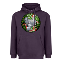Plum brahma chicken christmas Heavyweight Hoodie - LillyAllenDesigns