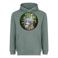 Sage brahma chicken christmas Heavyweight Hoodie - LillyAllenDesigns