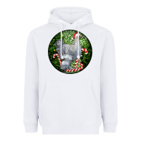 White brahma chicken christmas Heavyweight Hoodie - LillyAllenDesigns