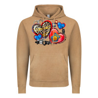 Vintage Camel western leopard  police   hearts Vintage Hoodie - AdoDesignShop