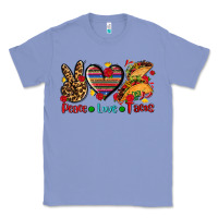 Colony Blue peace love tacos Classic Tee - AdoDesignShop