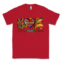 Red peace love tacos Classic Tee - AdoDesignShop