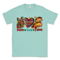 Seafoam peace love tacos Classic Tee - AdoDesignShop