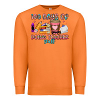 Carrot 100 days of doing teacher stuff Premium Sweatshirt - Artiststas