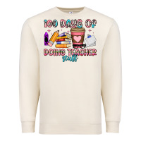 Sandshell 100 days of doing teacher stuff Premium Sweatshirt - Artiststas