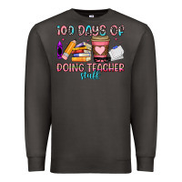 Smoke 100 days of doing teacher stuff Premium Sweatshirt - Artiststas