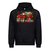 Black tis the season christmas truck Urban Hoodie - CowGirlArtShop