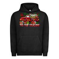 Pigment Black tis the season christmas truck Urban Hoodie - CowGirlArtShop