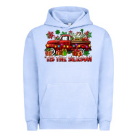 Pigment Grape Ice tis the season christmas truck Urban Hoodie - CowGirlArtShop
