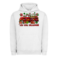 Pigment Lunar Rock tis the season christmas truck Urban Hoodie - CowGirlArtShop