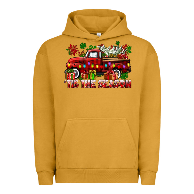 Tis The Season Christmas Truck Urban Hoodie by CowGirlArtShop | Teevron