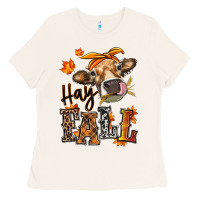 Bone Hay Fall heifer Ladies Tee - RanaPortraitStore