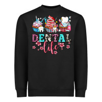 Black dental life with cupcakes Heavyweight Sweatshirt - AdoDesignShop