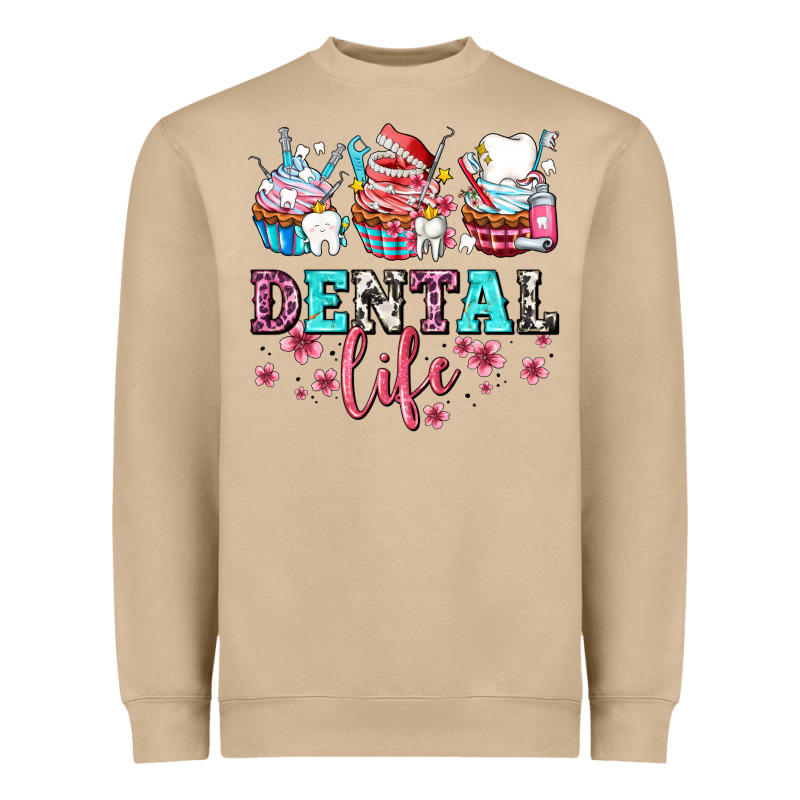 Dental Life With Cupcakes Heavyweight Sweatshirt by AdoDesignShop | Teevron