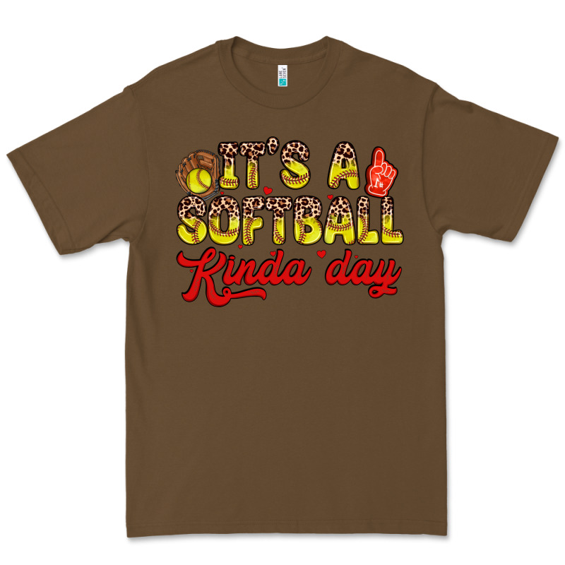 It S A Softball Kinda Day Premium Tee by Zillion Design Studio | Teevron