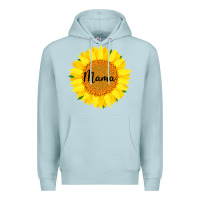 Blue Mist Sunflower Mama Premium Hoodie - Bettercallsaul