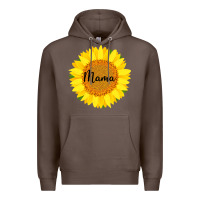 Coffee Sunflower Mama Premium Hoodie - Bettercallsaul