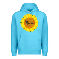 Ocean Blue Sunflower Mama Premium Hoodie - Bettercallsaul