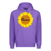 Purple Sunflower Mama Premium Hoodie - Bettercallsaul