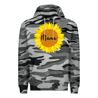 Slate Camo Sunflower Mama Premium Hoodie - Bettercallsaul