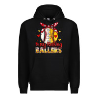 Black busy raising ballers Premium Hoodie - JahusDesignShop