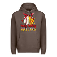 Coffee busy raising ballers Premium Hoodie - JahusDesignShop
