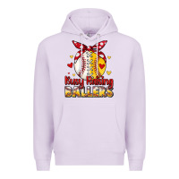 Lilac busy raising ballers Premium Hoodie - JahusDesignShop