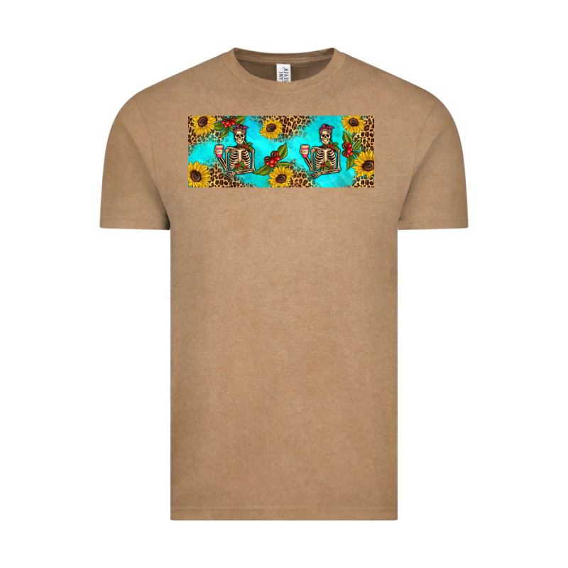 Skeleton Coffee And Coffee Plants 11 Oz Vintage Tee by Artiststas | Teevron