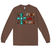 Chestnut jesus is the reason for this season christmas Long Sleeve Tee - Jasminsmagicworld