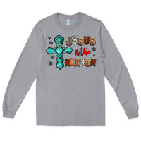 Heather Grey jesus is the reason for this season christmas Long Sleeve Tee - Jasminsmagicworld