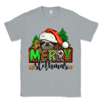 Heather Grey merry slothmas Classic Tee - Jasminsmagicworld