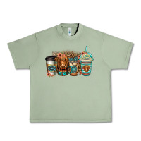 Oil Green serape floral longhaired cow coffee cups Urban Heavy Tee - Jasminsmagicworld