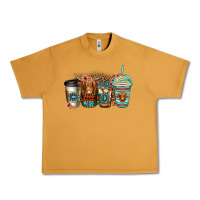 Peanut Butter serape floral longhaired cow coffee cups Urban Heavy Tee - Jasminsmagicworld