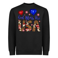 Black god bless the usa Heavyweight Sweatshirt - Artiststas